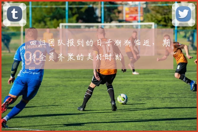 回归团队报到的日子渐渐临近，期待全员齐聚的美好时刻